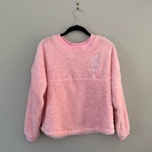 Disneyland Pink Fuzzy Sweater